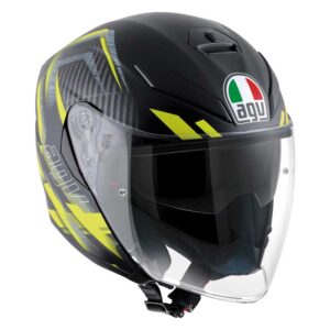 Agv K5 Jet Urban Hunter XS Matt Black / Yellow