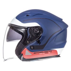 Mt Helmets Avenue Sv Crossroad XXL Blue / Pearl White Pearl / Matt Red
