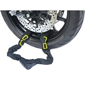 Oj Chain Lock One Size Black / Yellow Fluo