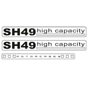 Shad Sh49 Shad Stickers One Size