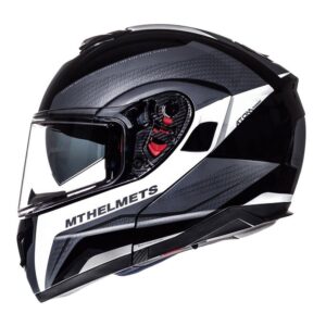 Mt Helmets Atom Sv Tarmac M Gloss / Matt Black / White