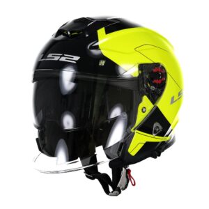 Ls2 Of521 Beyond XXS Black Hi / Vis Yellow
