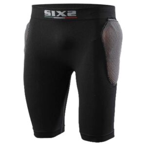 Sixs Short Pant Prepared For Snowboarding Protections L-XL All Black