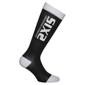 Sixs Recovery Socks EU 35-36 Black / White