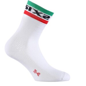 Sixs Socks Flag EU 35-38 White Tricolor