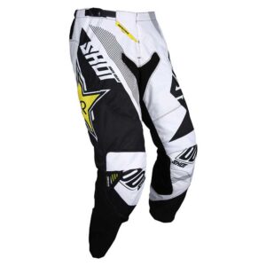 Shot Rockstar Limited Edition Pants 26 White / Black