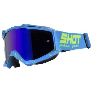 Shot Iris One Size Scratch Blue / Neon Yellow
