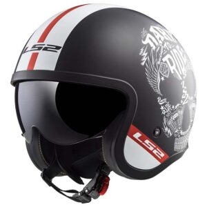 Ls2 Spitfire Inky 63-64 cm Matt Black / White