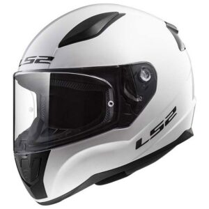 Ls2 Rapid Mini Solid 47-48 cm White
