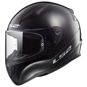 Ls2 Rapid Mini Solid 49-50 cm Black