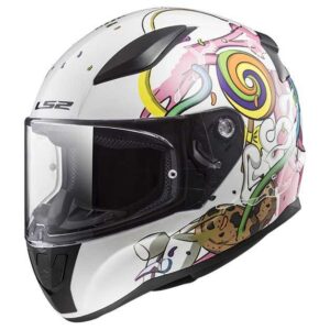 Ls2 Rapid Mini Crazy Pop 49-50 cm White / Pink