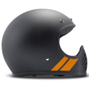 Dmd Seventyfive Stripe M Matt Black / Orange