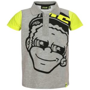 Vr46 Dottorino Polo Classic 10-11 Melange Grey