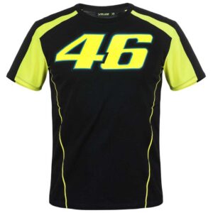 Vr46 Race T Shirt Classic XXL Black