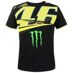 Vr46 Monza T Shirt Monster XXL Black