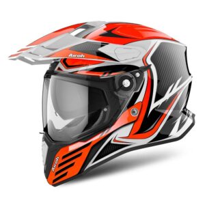 Airoh Commander S Carbon / Orange Gloss