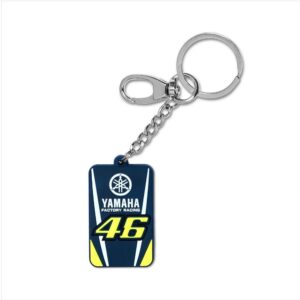 Vr46 Racing Key Ring Yamaha One Size Multicolor