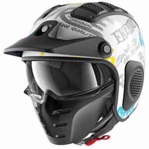 Shark X-drak Freestyle Cup L White / Blue / Yellow