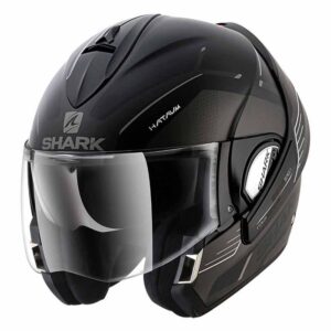 Shark Evoline 3 Hataum Mat XS Black / Anthracite / White