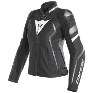 Dainese Avro 4 Leather 46 Matte Black / Anthracite / White