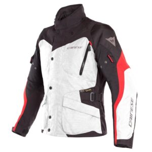 Dainese Tempest 2 D-dry 46 Light Grey / Black / Tour Red