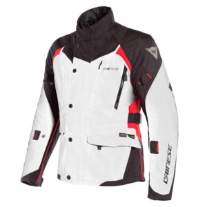 Dainese X-tourer D-dry 44 Light Grey / Black / Tour Red