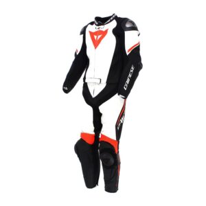 Dainese Laguna Seca 4 2 Pcs 48 Matte Black / White / Fluo Red