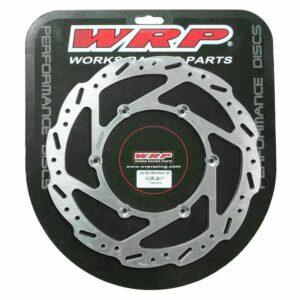 Wrp Fixed Front Disc 250 Mm Yamaha Yz/yzf 2007-2016 One Size Silver