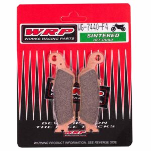 Wrp F4 Off Road Yamaha Front Brake Pads One Size
