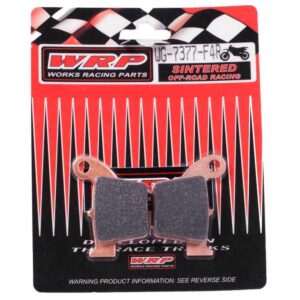 Wrp F4r Off Road Honda Rear Brake Pads One Size