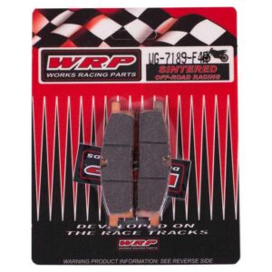 Wrp F4r Off Road Yamaha Front Brake Pads One Size