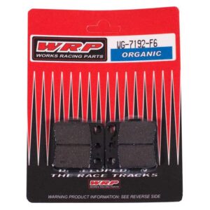 Wrp F6 Off Road Front Brake Pads One Size