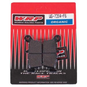 Wrp F6 Off Road Front Brake Pads One Size