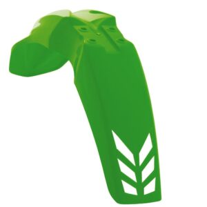 Rtech Vented Front Fender Kawasaki Kx 250 F/kx 450 F 2013-2016 One Size Green