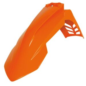 Rtech Vented Front Fender Ktm 2016-2017 One Size Orange
