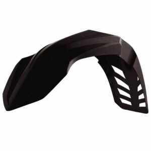 Rtech Vented Front Fender Yamaha Yz 125/yz 250 2002-2017 One Size Black