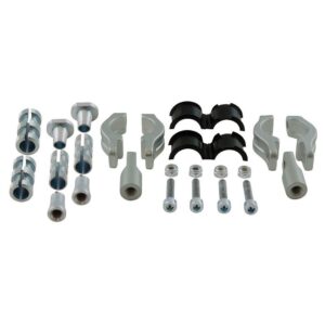 Rtech Adjustable Forged Alloy Universal Mounting Kit One Size Silver