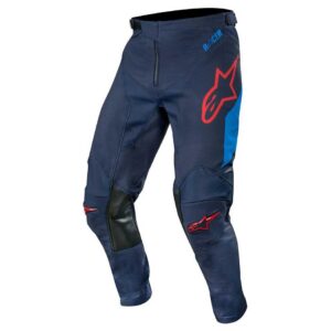 Alpinestars Racer Tech Compass Pants 30 Dark Navy Mid Blue Burgundy