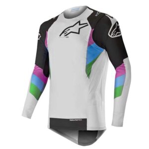 Alpinestars Supertech Jersey L Cool Gray Black