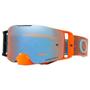 Oakley Front Line Mx Prizm Mx Sapphire Iridium Equalizer Orange Blue