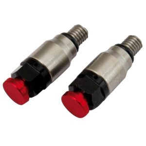 Rtech Fork Bleeder Cnc Showa/kyb M5 Pair One Size Red