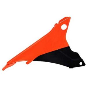 Rtech Air Box Side Panel Dx Ktm Exc/exc-f 2014-2015 One Size Orange / Black