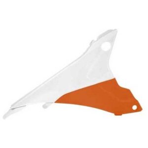 Rtech Air Box Side Panel Dx Ktm Exc/exc-f 2014-2015 One Size White / Orange