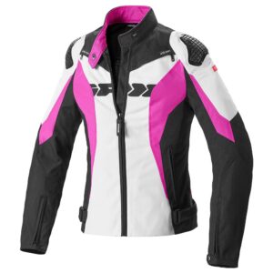 Spidi Sport Warrior Tex Lady XXL Black / Fuchsia / White