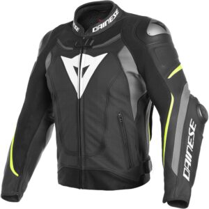 Dainese Super Speed 3 Performance Leather 46 Black / Matt Grey / Fluo Yellow