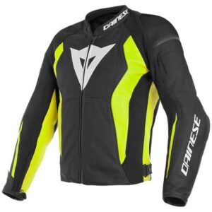 Dainese Nexus Leather 46 Black / Black / Fluo Yellow