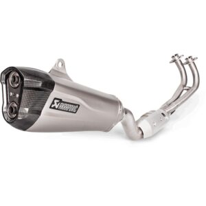 Akrapovic Racing Steel&titanium Tmax 17 17-18 One Size Silver / Black