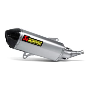 Akrapovic Steel&carbon X-max 250/x-city 250 One Size Silver / Black