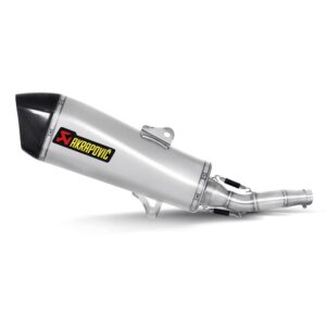 Akrapovic Steel&carbon X-max 400/evolis 400/majesty 400 One Size Silver / Black