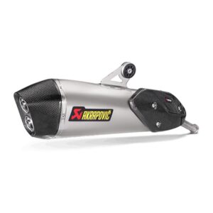 Akrapovic Titanium&carbon C 650 Gt 16-18 One Size Silver / Black